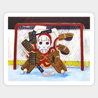 Octopus Hockey Goalie Sticker